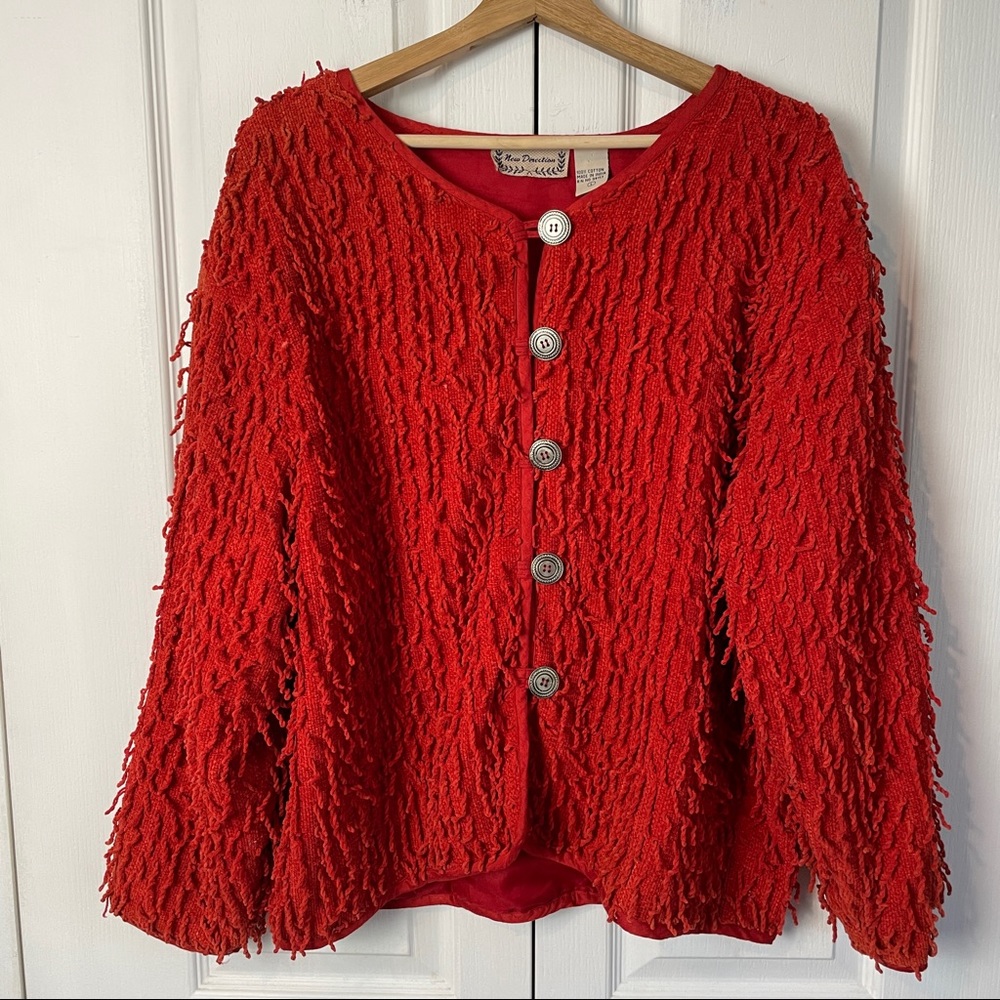 Shaggy Vintage Cardi Coat